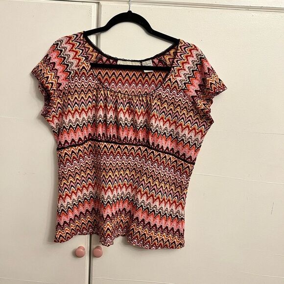 Y2K Multi Color Top - Picture 1 of 5